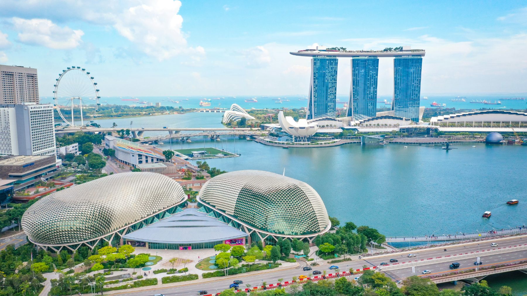 Singapore skyline